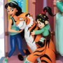 Jasmine And Vanellope D-Stage Diorama