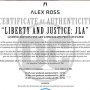 JLA Liberty And Justice Art Print (Alex Ross)
