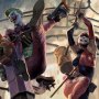 Joker And Harley Quinn Arkham Asylum Breakout Art Print (Jon Foster)