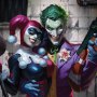 Joker And Harley Quinn Art Print (Alex Pascenko)