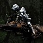 Star Wars: Scout Trooper On Speeder Bike 70 mm