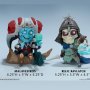 Kier, Relic Ravlatch &  Malavestros Court-Toons 3-SET