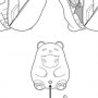 Kigurumi Pudgy Bear Nendoroid More Face Parts Case