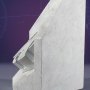 Klingon Emblem Stonework Faux Marble Bookend