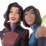 Korra & Asami In The Spirit World