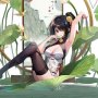 Kurumi Tokisaki Ink Black China Dress