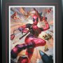 Lady Deadpool Art Print (Alex Pascenko)