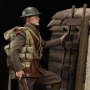 WW1 British Infantry Lance Corporal William & Trench Diorama Set