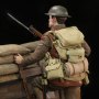 WW1 British Infantry Lance Corporal William & Trench Diorama Set