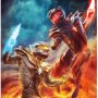 Power Rangers: Legend Of The White Dragon-White Dragon Vs. Dragon Prime Art Print (Carlos Dattoli)