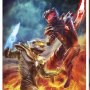 Legend Of The White Dragon-White Dragon Vs. Dragon Prime Art Print (Carlos Dattoli)