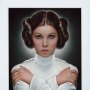 Leia Princess Of Alderaan Art Print (Olivia De Berardinis)