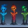 Court Of Dead: Lighter Side Of Darkness Faction Candle 3-PACK