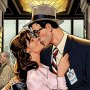 Lois & Clark Fireworks!! Art Print (Ryan Sook)