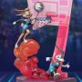 Space Jam-New Legacy: Lola Bunny & Bugs Bunny D-Stage Diorama New