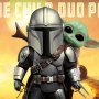 Star Wars-Mandalorian: Mandalorian & Child Egg Attack