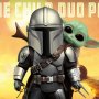 Star Wars-Mandalorian: Mandalorian & Child Egg Attack