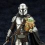 Mandalorian & Grogu With Beskar Staff