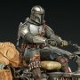 Mandalorian On Speederbike Deluxe