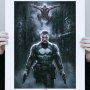 Marvel: Marvel Knights Punisher And Daredevil Art Print (Ian MacDonald)