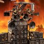 Massive Mobile Speaker Stack For Guitar Warrior Accessory