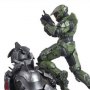 Master Chief Vs. Escharum Diorama