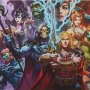 Masters Of The Universe: Masters Of The Universe Art Print Framed (Alex Pascenko And Zac Roane)