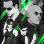 Matrix: Free Your Mind Art Print (Jhony Caballero)