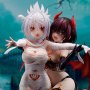 Matsuri Kazamaki & Suzu Kanade & Shirogane