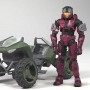Halo 3: Mongoose With Spartan CQB Crimson (Diamond, Toys 'R' Us)