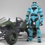 Halo 3: Mongoose With Spartan EOD Cyan