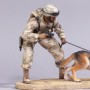 Air Force Security Forces K-9 Handler (afro-american) (studio)