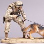 Air Force Security Forces K-9 Handler (caucasian) (studio)