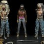 Walking Dead: Michonne With Pet Walkers (Threezero)