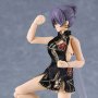 Original Character: Mika Female Body Mini Skirt Chinese Dress Outfit Black