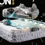 Star Wars: Millennium Falcon Floating Egg Attack With Echo Base
