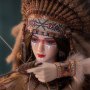 Mohegan Huntress Attire Indien Brown