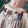 Mohegan Huntress Attire Indien White