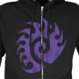 Starcraft 2: Zerg Vintage Logo pullover s kapucí