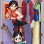 Mulan & Vanellope D-Stage Diorama