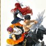 Natsu, Erza, Gray & Happy Prisma Wing