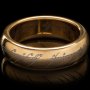 Lord Of The Rings: One Ring (Gold Plated)