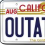 Back To The Future: Outatime License Plate