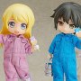 Outfit Set Decorative Parts For Nendoroid Dolls Colorful Coveralls Purple