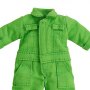 Original Character: Outfit Set Decorative Parts For Nendoroid Dolls Colorful Coveralls Lime Green