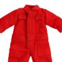 Original Character: Outfit Set Decorative Parts For Nendoroid Dolls Colorful Coveralls Red