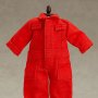 Outfit Set Decorative Parts For Nendoroid Dolls Colorful Coveralls Red