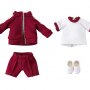 Original Character: Outfit Set Decorative Parts For Nendoroid Dolls Gym Clothes Red