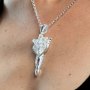 Evenstar Pendant & Chain (Sterling Silver)