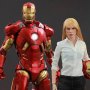 Pepper Potts And Iron Man MARK 9 Armor